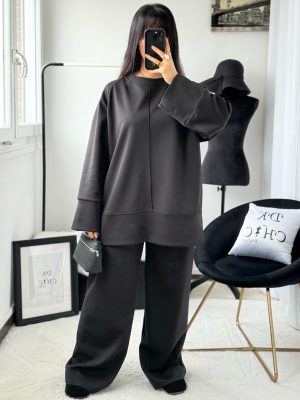 Ensemble Sweat et Pantalon Simply Noir