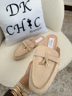 Mules Laura Beige