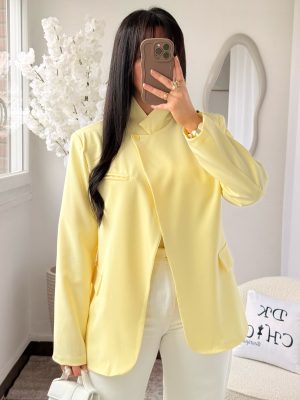 Blazer Alya Ouvert Jaune