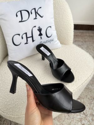 Sandales à Talons Noir