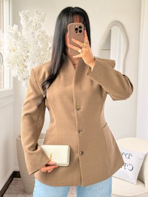 Blazer Cintré Ayline Camel