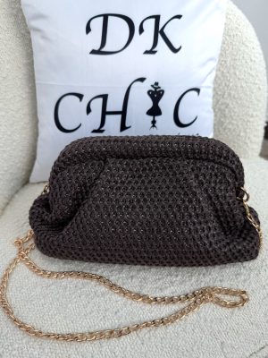 Sac Crochet Marron
